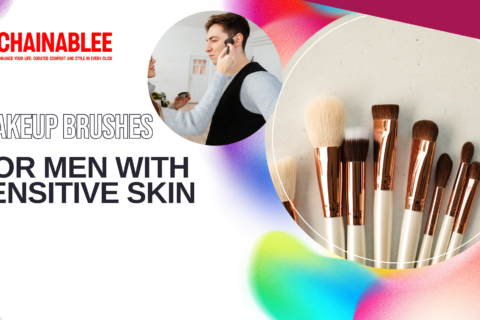 Makeup brushes for men with sensitive skin